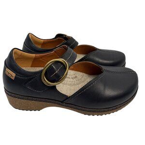 PIKOLINOS Black Mary Jane Shoes
